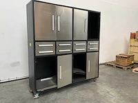 Rte - 8121 - werkplaats wandkast 2200x520x2200mm
