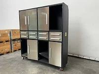 Rte - 8121 - werkplaats wandkast 2200x520x2200mm - afbeelding 5 van  11