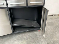 Rte - 8121 - werkplaats wandkast 2200x520x2200mm - afbeelding 5 van  9