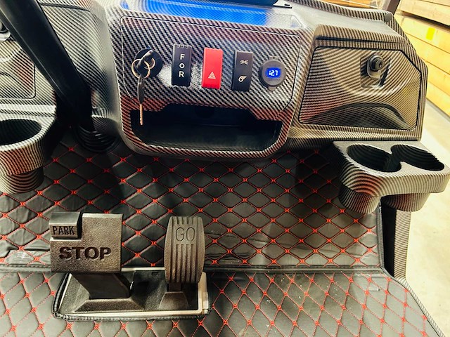 Rte - golfkar met opslagbox - afbeelding 3 van  18