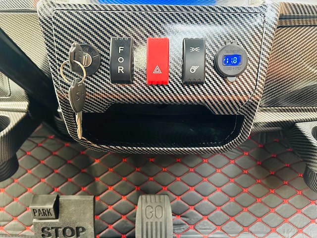 Rte - golfkar met opslagbox - afbeelding 5 van  19