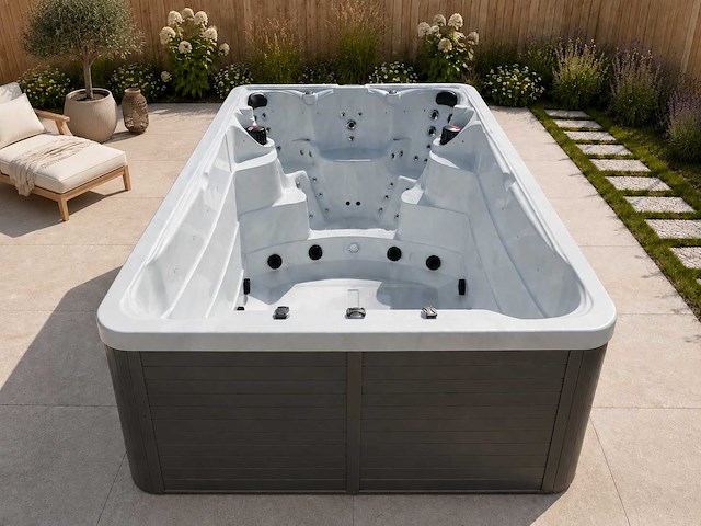 Rte - miami-pro - jacuzzi - zwemspa - afbeelding 1 van  4