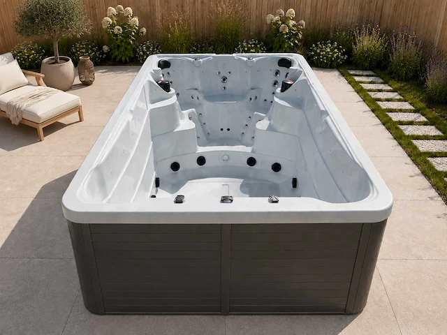 Rte - miami-pro - jacuzzi - zwemspa - afbeelding 3 van  10