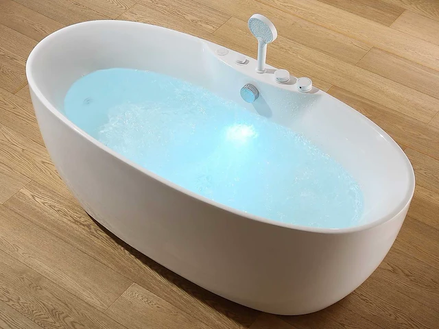 Rte - samos - vrijstaand bubbelbad met led - afbeelding 3 van  6
