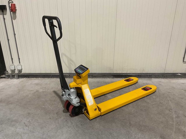 Rte 2500 kg hand hydraulische palletwagen met weegschaal - afbeelding 3 van  41