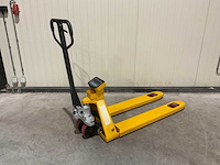 Rte 2500 kg hand hydraulische palletwagen met weegschaal - afbeelding 3 van  41