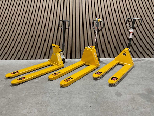 Rte 2500 kg hand hydraulische palletwagen met weegschaal - afbeelding 8 van  41