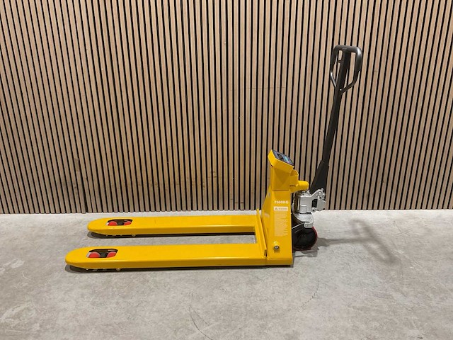 Rte 2500 kg hand hydraulische palletwagen met weegschaal - afbeelding 9 van  41