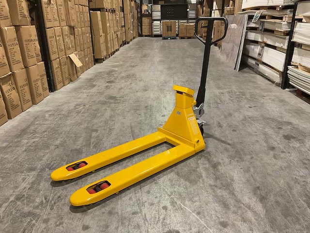 Rte 2500 kg hand hydraulische palletwagen met weegschaal - afbeelding 1 van  41