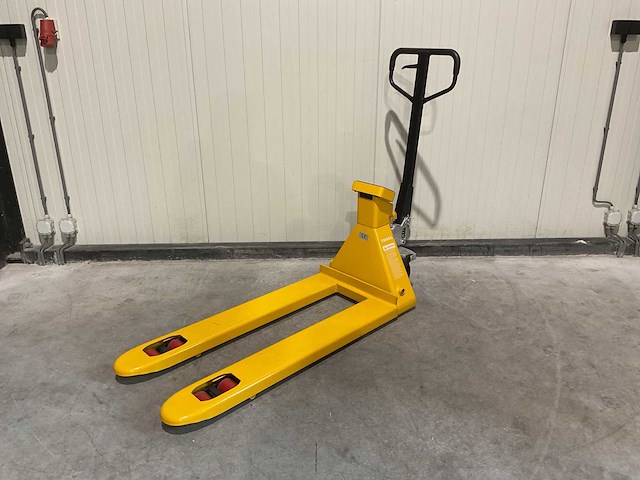 Rte 2500 kg hand hydraulische palletwagen met weegschaal - afbeelding 12 van  41