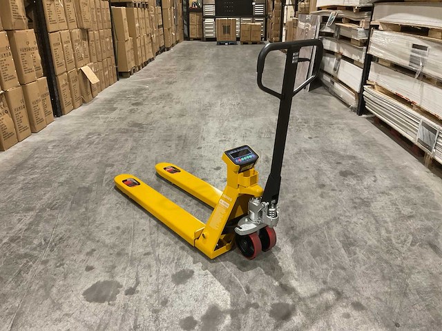 Rte 2500 kg hand hydraulische palletwagen met weegschaal - afbeelding 31 van  41