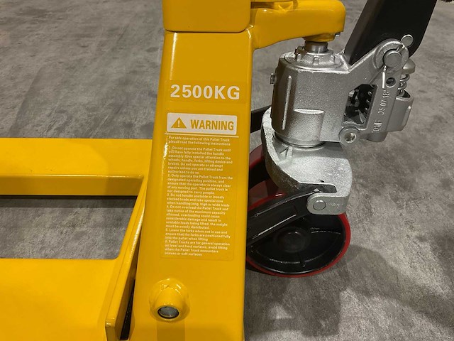 Rte 2500 kg hand hydraulische palletwagen met weegschaal - afbeelding 33 van  41