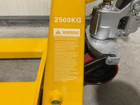 Rte 2500 kg hand hydraulische palletwagen met weegschaal - afbeelding 37 van  41