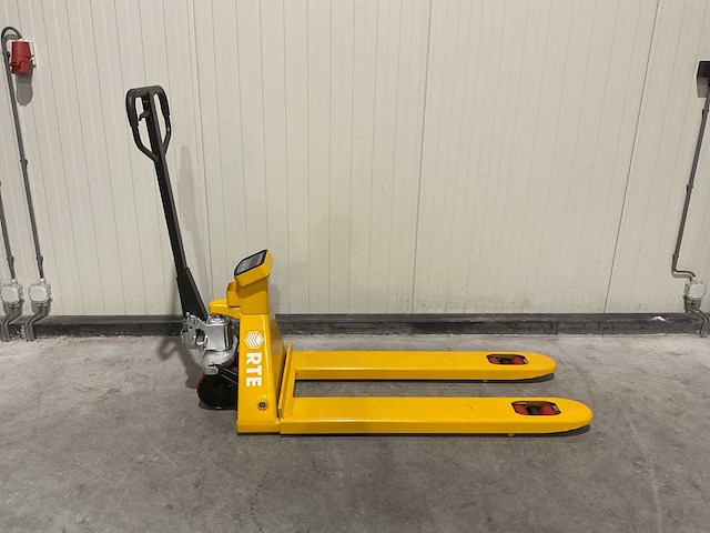 Rte 2500 kg hand hydraulische palletwagen met weegschaal - afbeelding 41 van  41