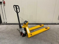 Rte 2500 kg hand hydraulische palletwagen met weegschaal - afbeelding 3 van  41