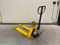 Rte 2500 kg hand hydraulische palletwagen met weegschaal - afbeelding 7 van  41