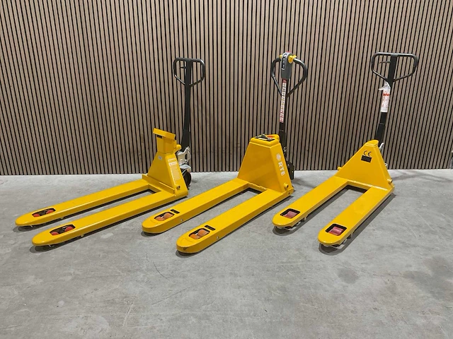 Rte 2500 kg hand hydraulische palletwagen met weegschaal - afbeelding 8 van  41