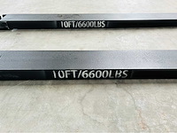 Rte 7408 heftruck lepels 2840x160x65mm - afbeelding 2 van  4