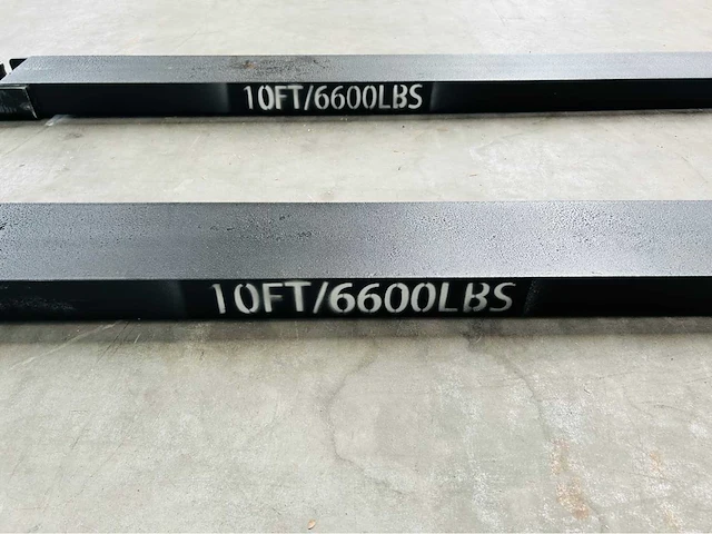 Rte 7408 heftruck lepels 2840x160x65mm - afbeelding 3 van  6
