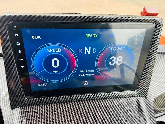 Rte elektrische golfkar 2+2 zits - afbeelding 5 van  26