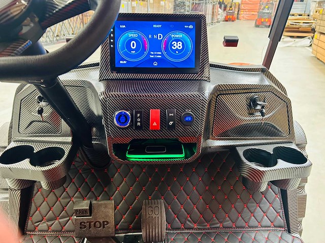 Rte elektrische golfkar 2+2 zits - afbeelding 13 van  23