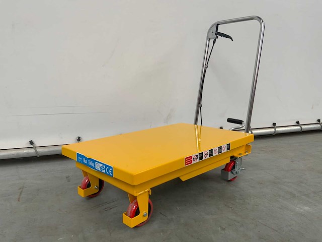 Rte plateauwagen lift 150kg - afbeelding 1 van  3