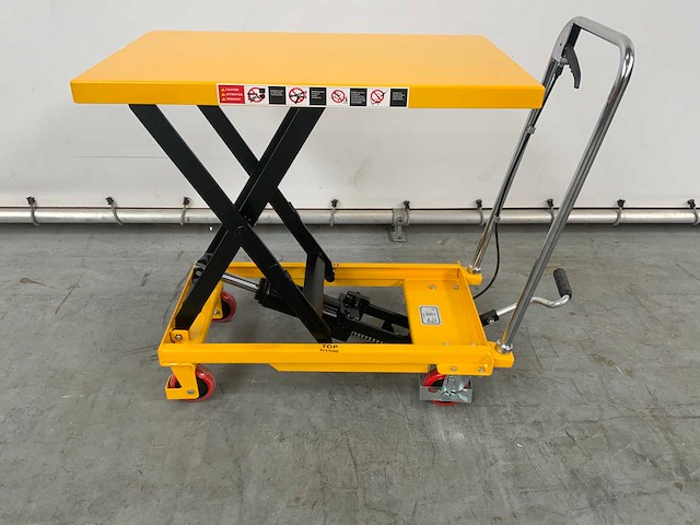 Rte plateauwagen lift 150kg - afbeelding 1 van  1