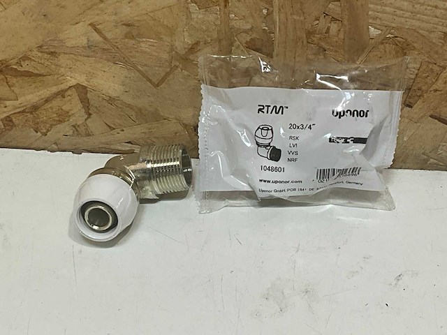 Rtm uponor haaks puntstuk 20x3/4 (12x) - afbeelding 2 van  3
