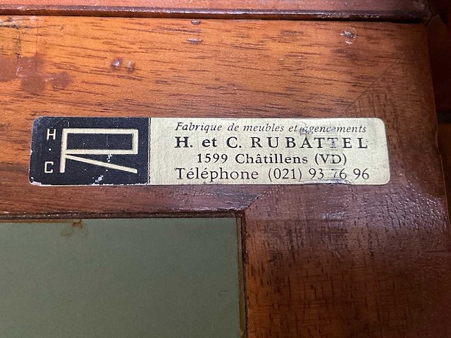 Rubattel klep secretaire - afbeelding 2 van  8