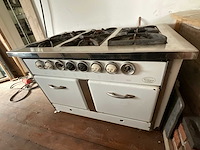 Rubbens 6-pits nostalgisch gasfornuis - afbeelding 1 van  10