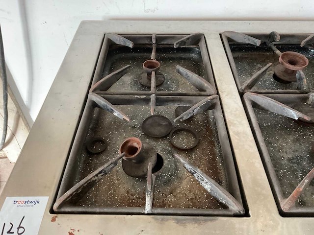 Rubbens 6-pits nostalgisch gasfornuis - afbeelding 7 van  10