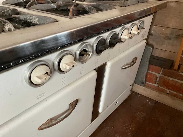 Rubbens 6-pits nostalgisch gasfornuis - afbeelding 8 van  10