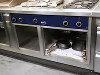 Rubbens rvs horeca bakwand (gasfornuis/grill/frituur) - afbeelding 2 van  13