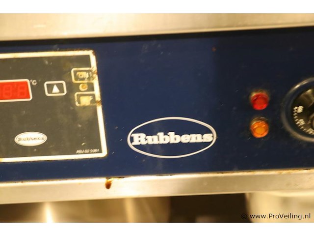 Rubbens rvs horeca bakwand (gasfornuis/grill/frituur) - afbeelding 7 van  13