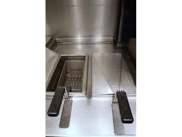 Rubbens rvs horeca bakwand (gasfornuis/grill/frituur) - afbeelding 10 van  13