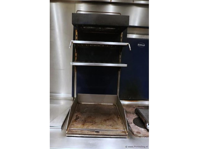 Rubbens rvs horeca bakwand (gasfornuis/grill/frituur) - afbeelding 11 van  13