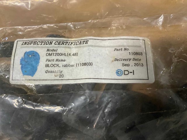 Rubber block (20x) - afbeelding 1 van  4