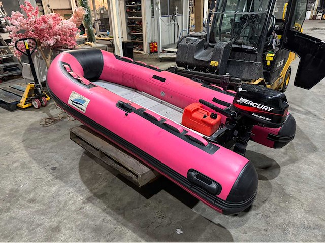 Rubber boot met motor - afbeelding 1 van  19