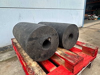 Rubber cilindrische fender (13x) - afbeelding 1 van  3