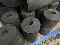Rubber cilindrische fender (13x) - afbeelding 3 van  3