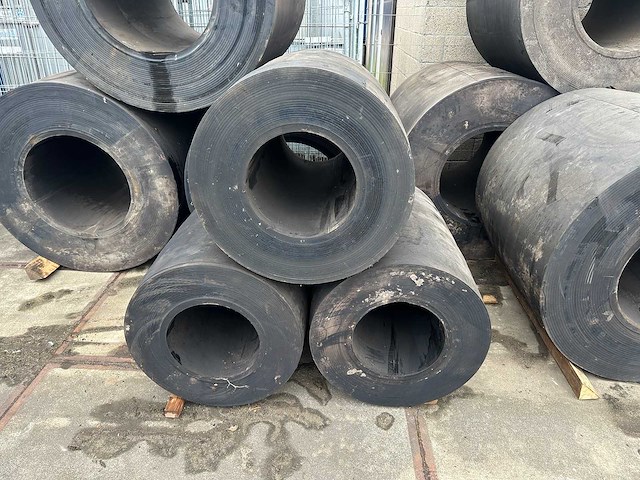 Rubber cilindrische fender (3x) - afbeelding 4 van  4