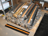 Rubber kabelbrug met lengte 97 cm. 50 stuks. worden voor de hand uitgegeven vanaf pallet. - afbeelding 1 van  4