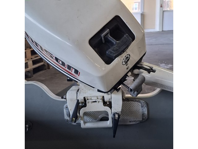 Rubberboot, allpa, 330 / sens350 | aluminium bodem, met buitenboordmotor johnson | 15 pk - afbeelding 2 van  24