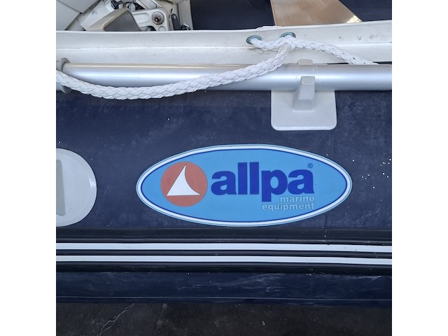 Rubberboot, allpa, 330 / sens350 | aluminium bodem, met buitenboordmotor johnson | 15 pk - afbeelding 8 van  24