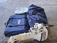 Rubberboot, allpa, 330 / sens350 | aluminium bodem, met buitenboordmotor johnson | 15 pk - afbeelding 14 van  24