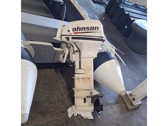 Rubberboot, allpa, 330 / sens350 | aluminium bodem, met buitenboordmotor johnson | 15 pk - afbeelding 15 van  24