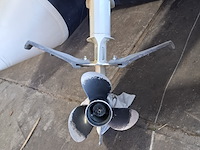 Rubberboot, allpa, 330 / sens350 | aluminium bodem, met buitenboordmotor johnson | 15 pk - afbeelding 16 van  24