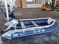 Rubberboot, allpa, 330 / sens350 | aluminium bodem, met buitenboordmotor johnson | 15 pk - afbeelding 18 van  24