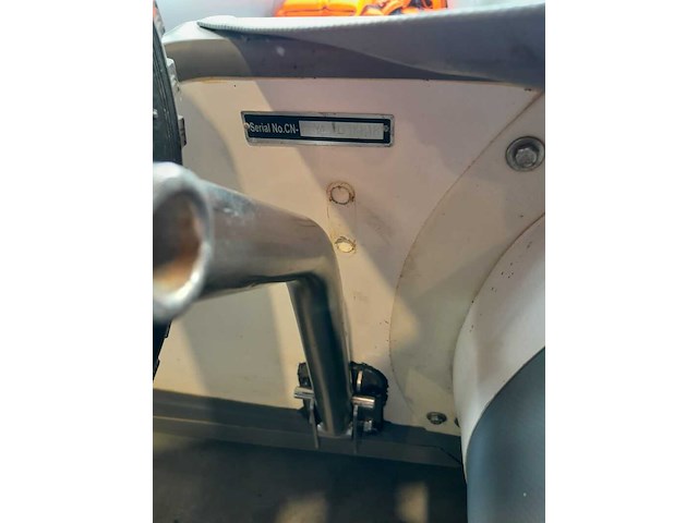 Rubberboot hibo 430 met aluminium vloerdelen en diverse opties, grijs / chroom - afbeelding 12 van  13
