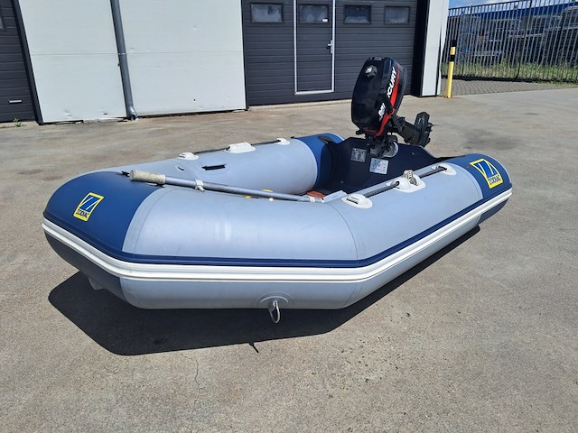 Rubberboot, met mercury 4pk, zodiac, c250 - afbeelding 1 van  21